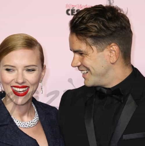 Scarlett Johansson y Romain Dauriac, padres de una niña