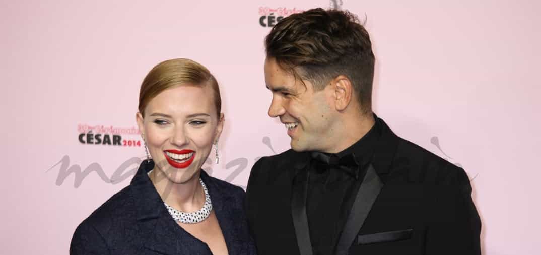 Scarlett Johansson y Romain Dauriac, padres de una niña
