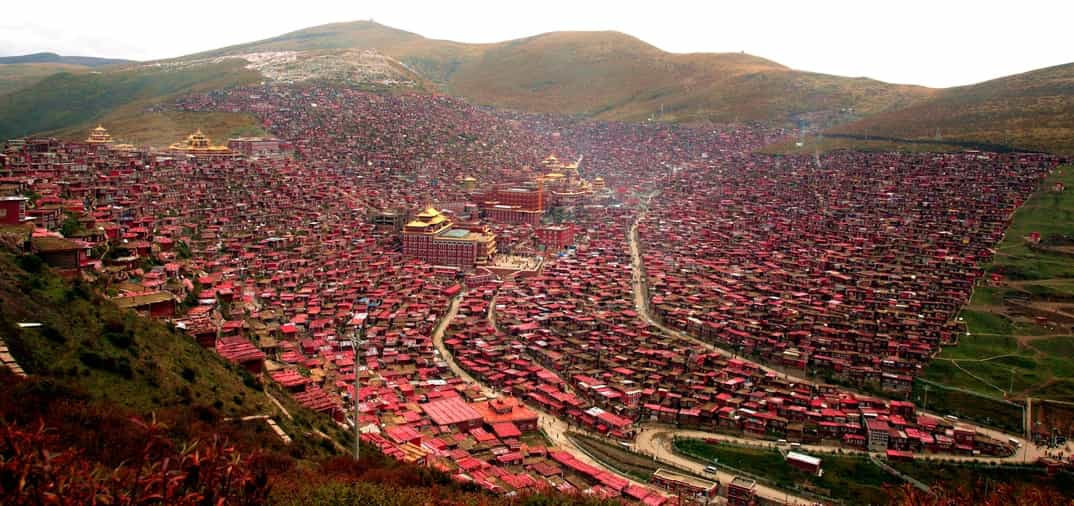 La increíble ciudad de los budistas