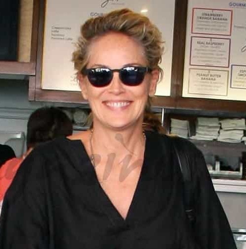 Sharon Stone al natural