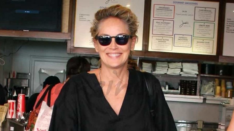 Sharon Stone al natural