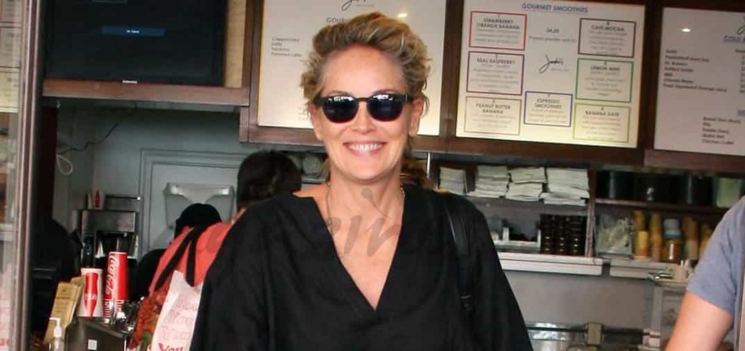 Sharon Stone al natural