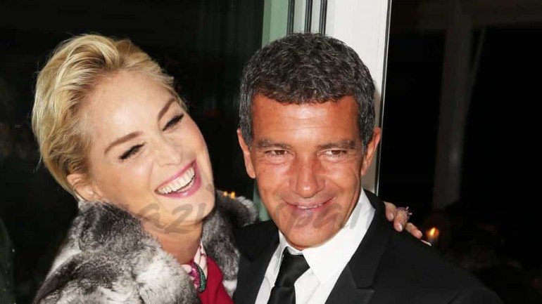 Antonio Banderas y Sharon Stone… ¿Pareja sorpresa?