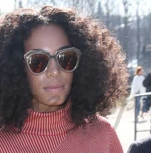 Solange Knowles con bolso «made in Spain»