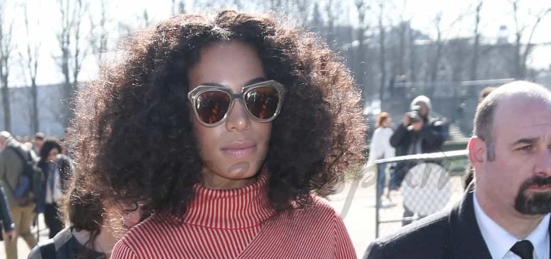 Solange Knowles con bolso «made in Spain»