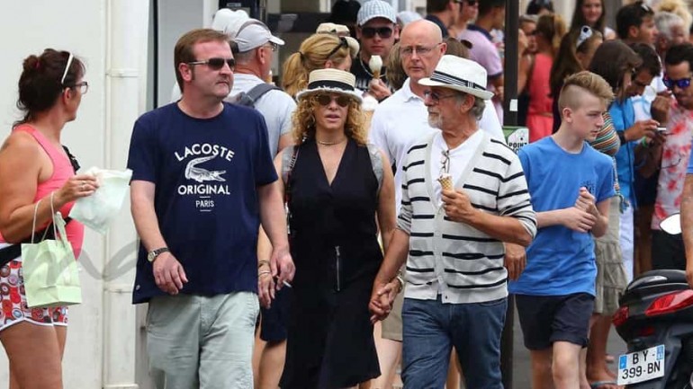 Steven Spielberg y Kate Capshaw, 23 años casados