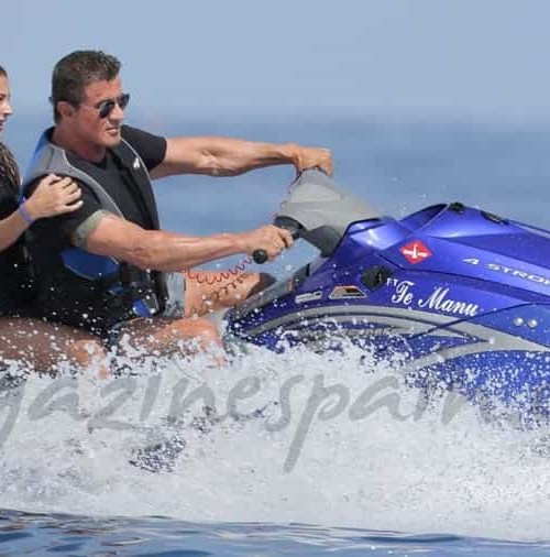 Las vacaciones de la familia Stallone