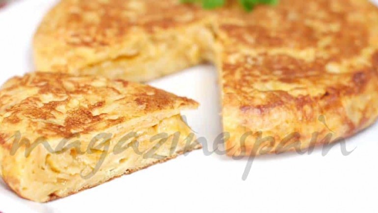 La deliciosa tortilla de patatas