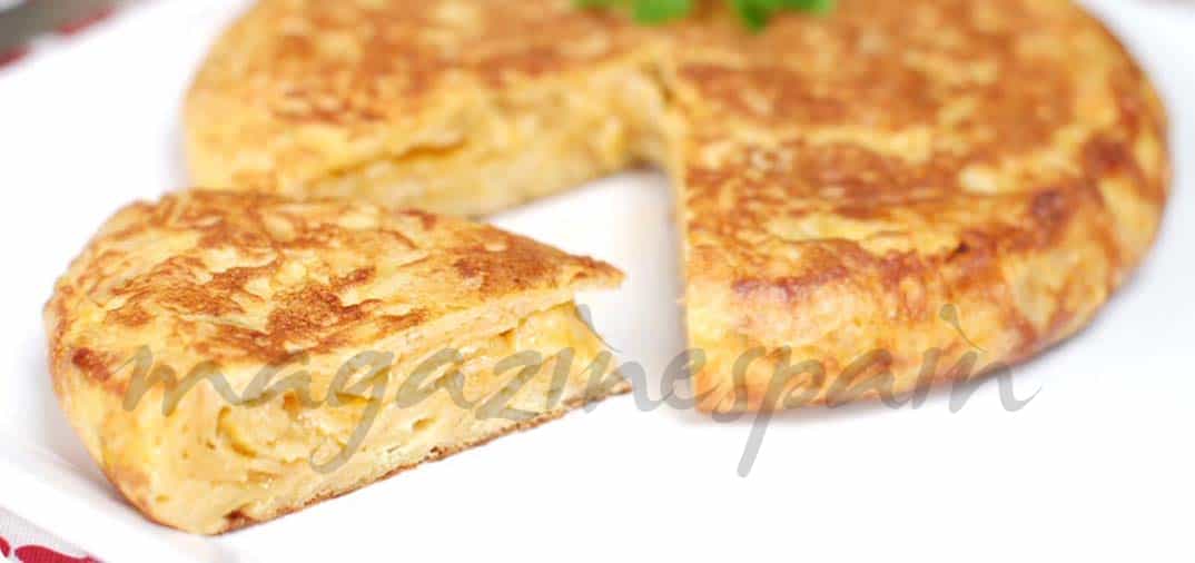 La deliciosa tortilla de patatas