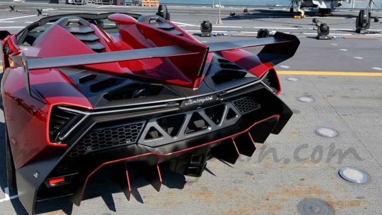 Estreno en exclusiva del Lamborghini Veneno Roadster