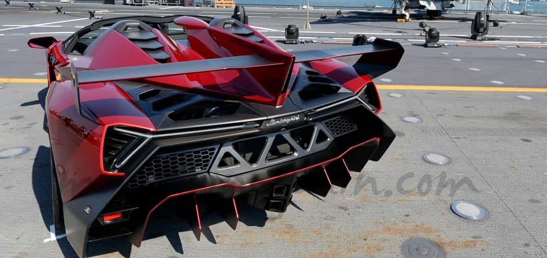 Estreno en exclusiva del Lamborghini Veneno Roadster