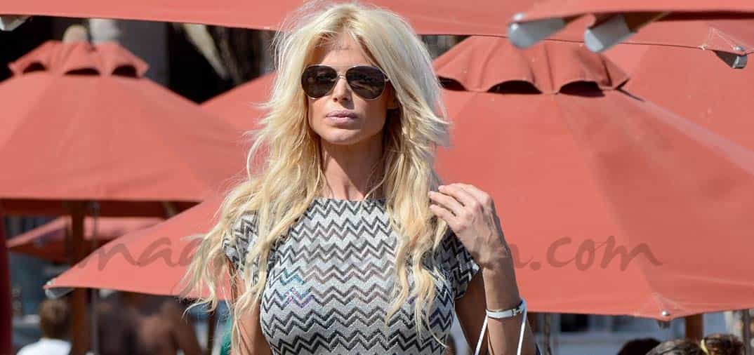 Victoria Silvstedt presume de cuerpo