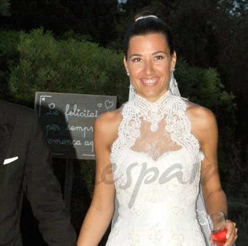 Xavi Hernandez y Nuria Cunillera, boda