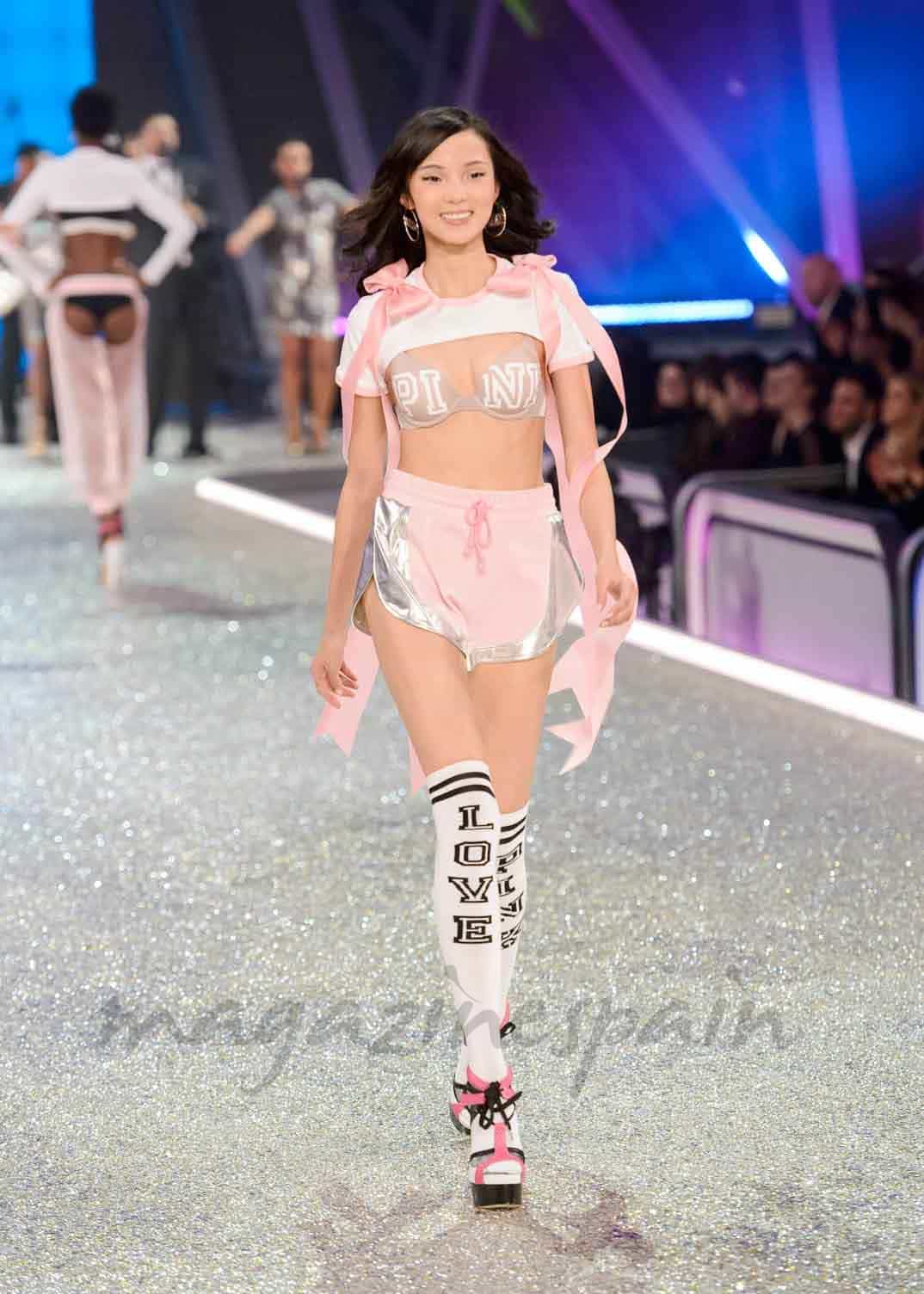 xiao wen en paris angel de victorias secret