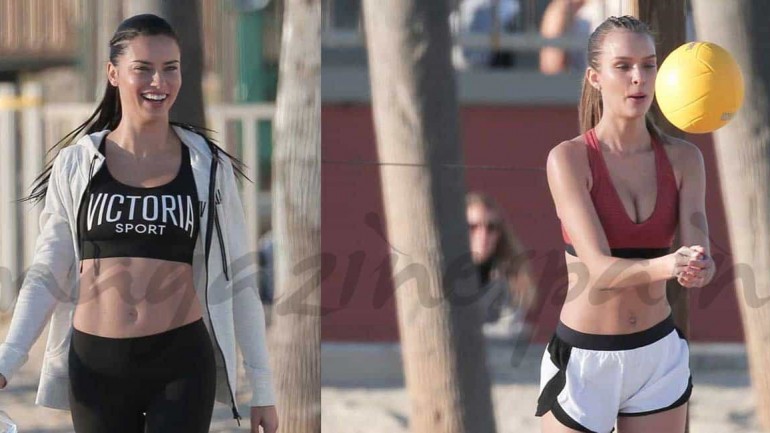 Adriana Lima y el nuevo «ángel» Josephine Skriver, el secreto de su cuerpo diez