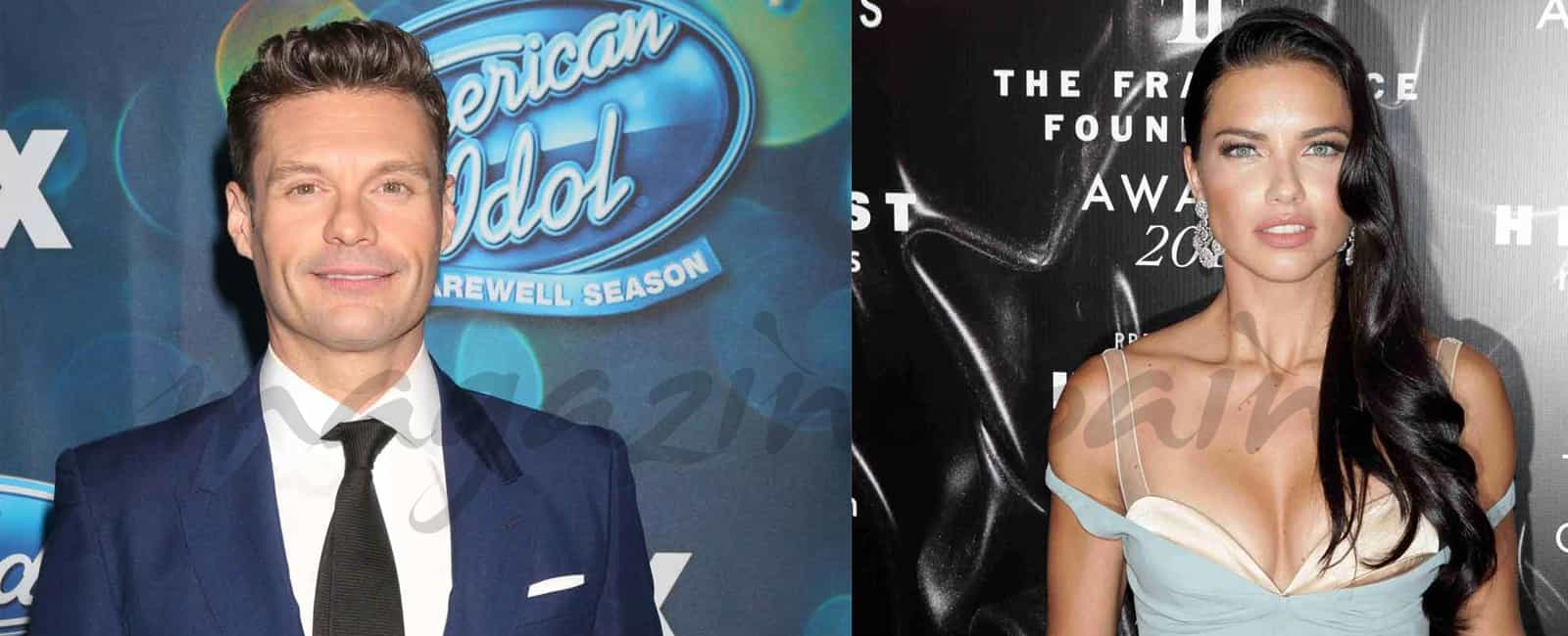 Adriana Lima y Ryan Seacrest, nueva pareja