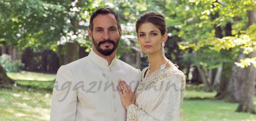 La boda del príncipe Rahim Aga Khan y Kendra Spears