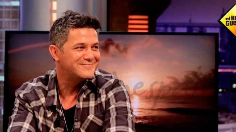 Alejandro Sanz se divierte en «El Hormiguero»