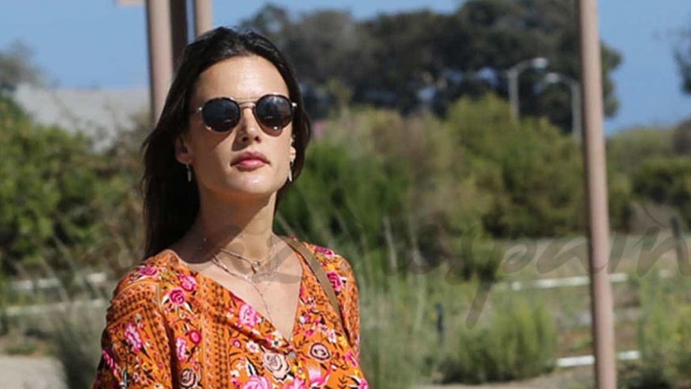 Alessandra Ambrosio, top model en familia