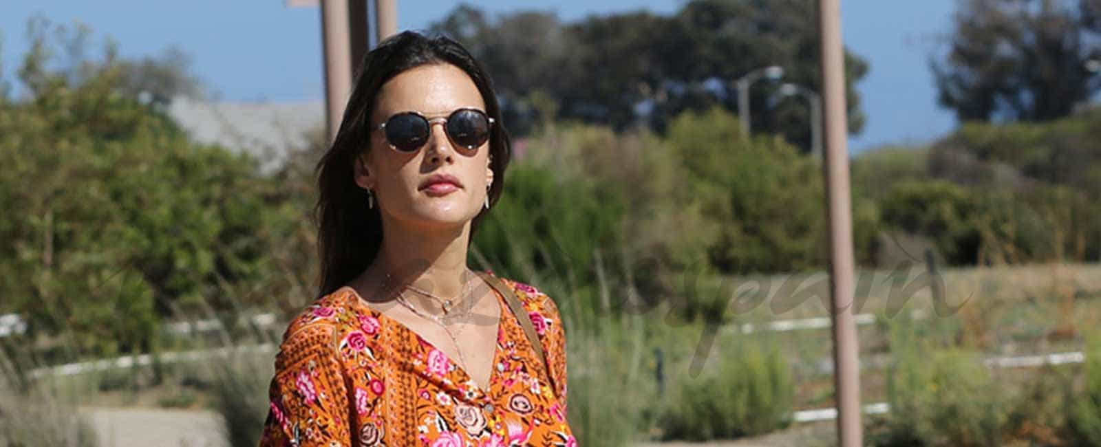 Alessandra Ambrosio, top model en familia