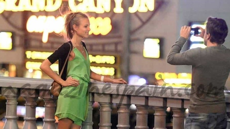 Fernando Alonso y Dasha Kapustina, aniversario