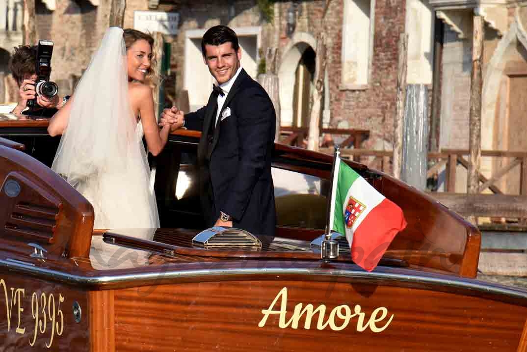 alvaro morata y alice campello boda en venecia