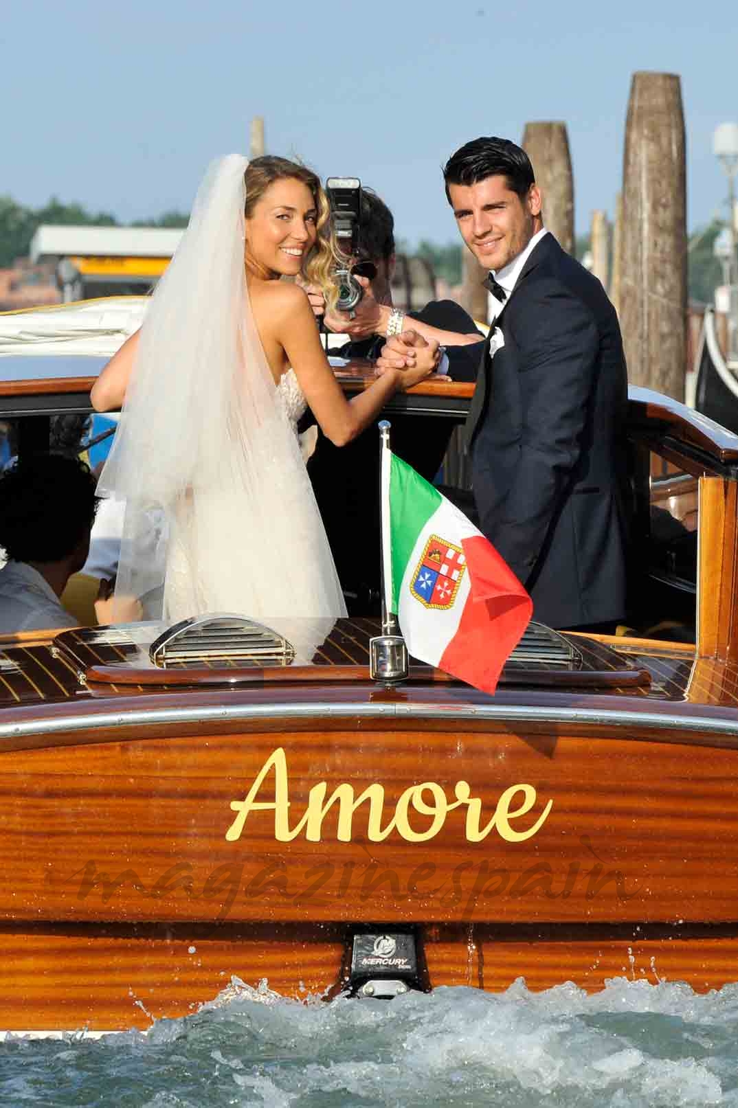 alvaromorata y alice campello boda en vnenecia