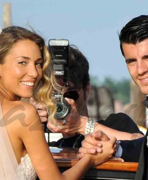 La romántica boda de Álvaro Morata y Alice Campello en Venecia