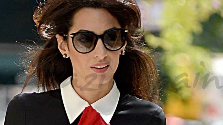 El impecable estilo de Amal, esposa de George Clooney