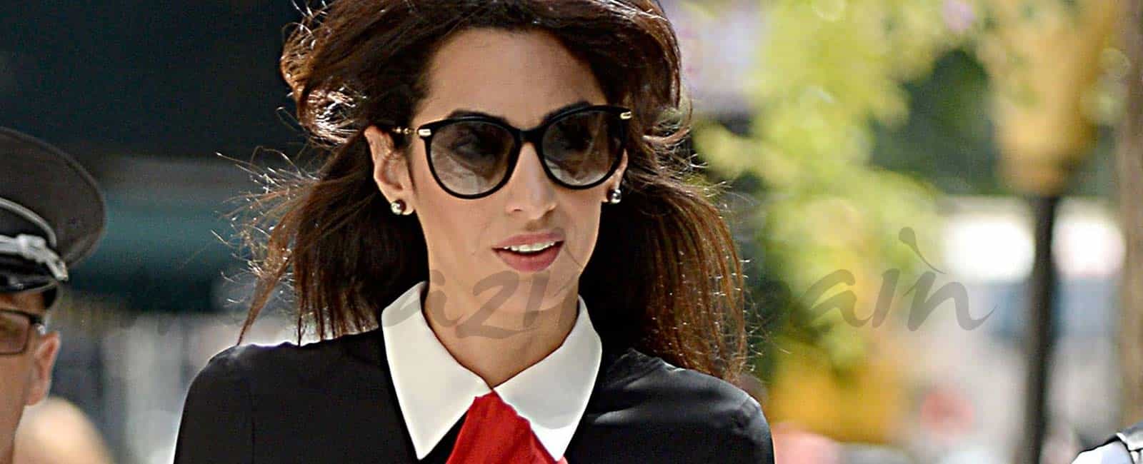 El impecable estilo de Amal, esposa de George Clooney