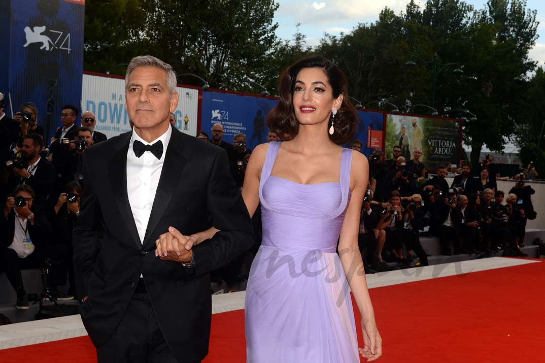 George y Amal Clooney Mostra Venecia
