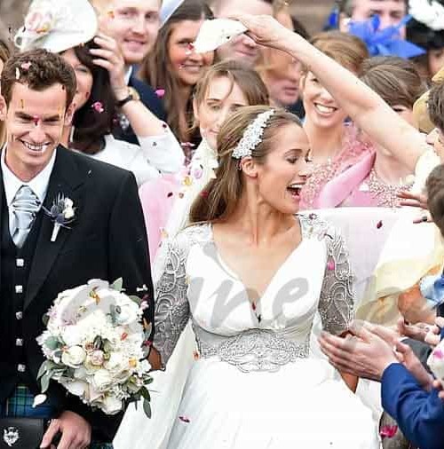 Boda del tenista escocés, Andy Murray