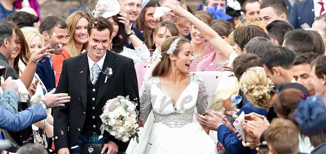 Boda del tenista escocés, Andy Murray