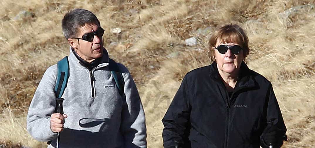 Ángela Merkel y su marido, eligen la montaña para pasar sus vacaciones