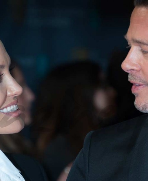 El reencuentro de Brad Pitt y Angelina Jolie