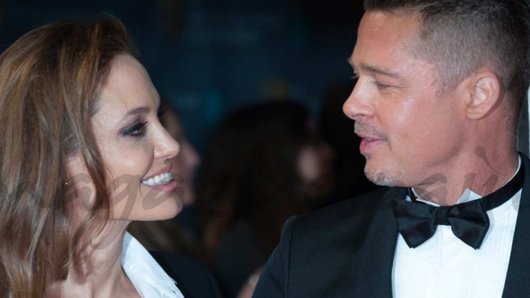 El reencuentro de Brad Pitt y Angelina Jolie
