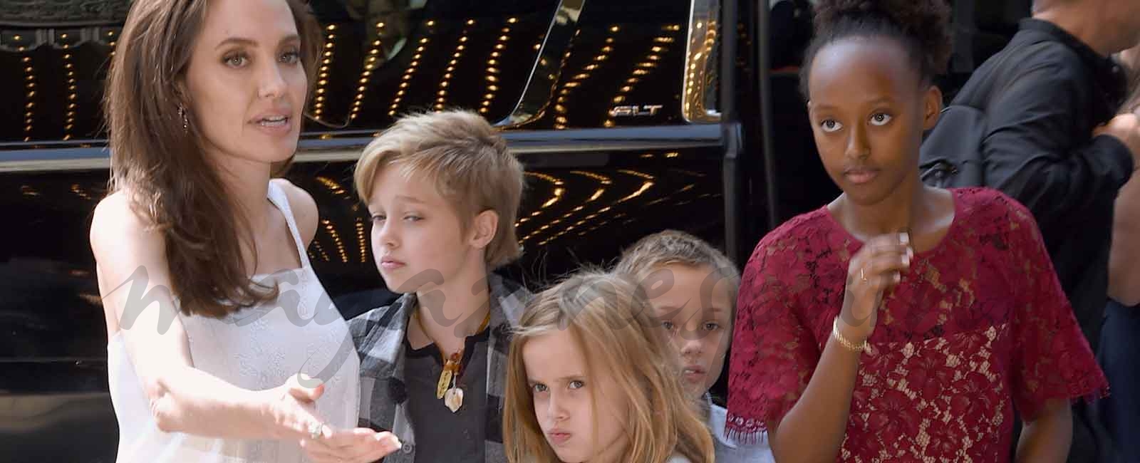 Angelina Jolie se lleva a sus hijos al Festival de Toronto