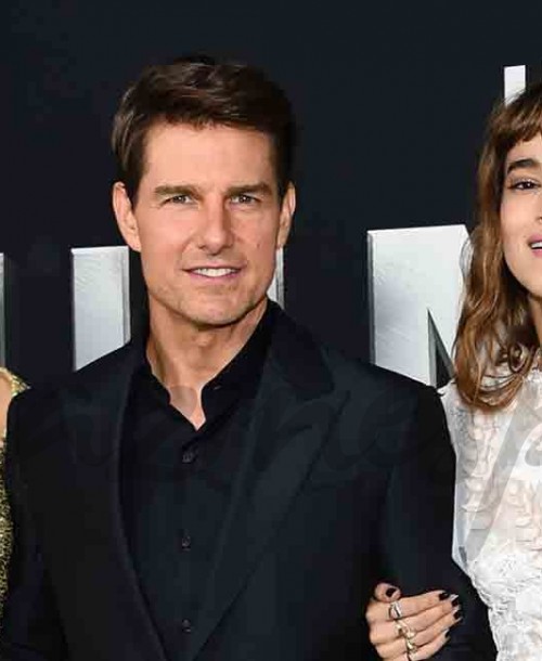 Tom Cruise feliz en el estreno de “La momia” en Nueva York