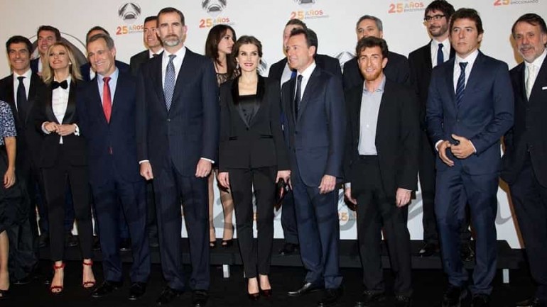 Los Reyes, invitados del honor en el 25 aniversario de Antena 3