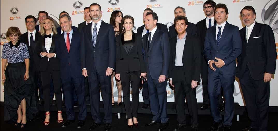 Los Reyes, invitados del honor en el 25 aniversario de Antena 3