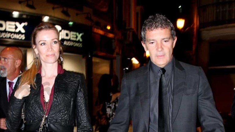 Antonio Banderas y Nicole Kimpel, primera Semana Santa