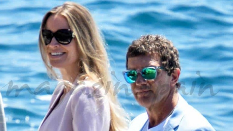 Antonio Banderas y Nicole Kimpel, primer aniversario