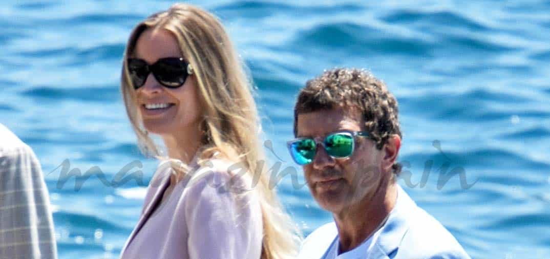 Antonio Banderas y Nicole Kimpel, primer aniversario