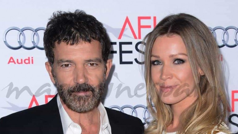 Antonio Banderas y Nicole Kimpel, de cine