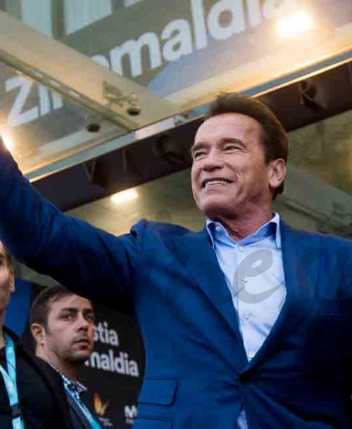 Arnold Schwarzenegger derrocha simpatía en el Festival de Cine de San Sebastián
