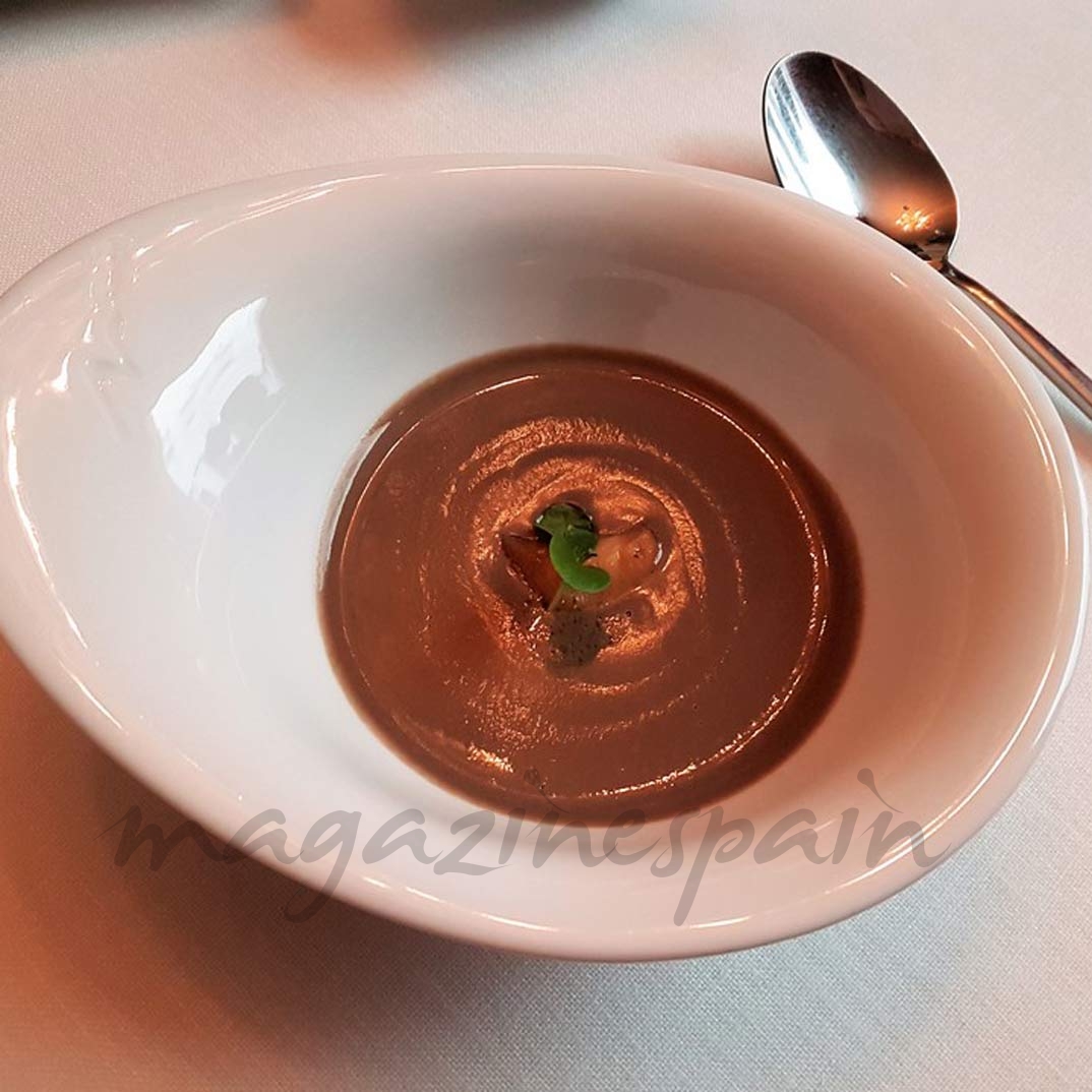 crema de champiñones con boletus