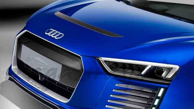 Nuevo AudiR8 e-tron piloted driving concept