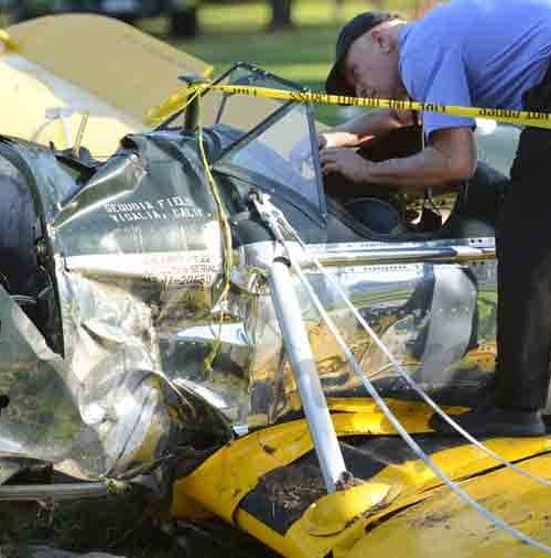 Harrison Ford se estrella con su avioneta