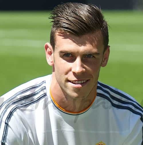 Acompañado de su novia y su hija, Gareth Bale jugador del Real Madrid