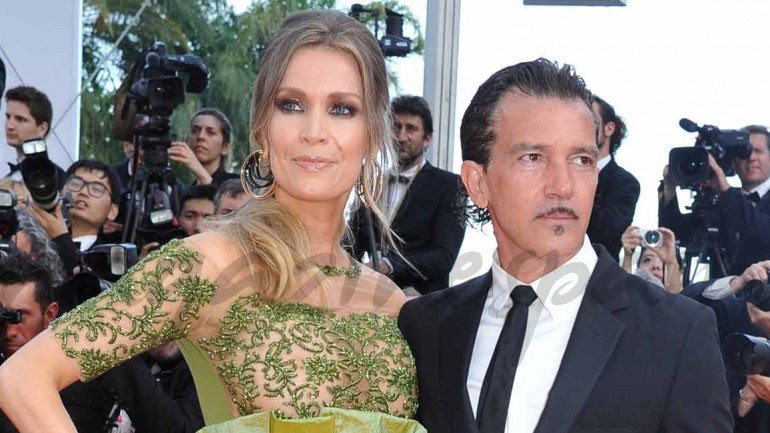 Antonio Banderas y Nicole Kimpel, tres años de amor en Cannes